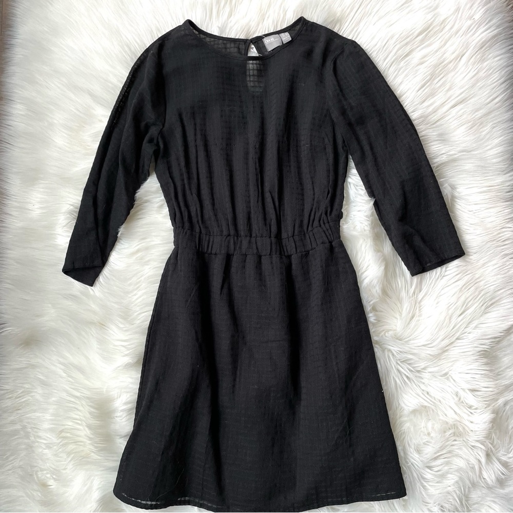 ASOS black dress
